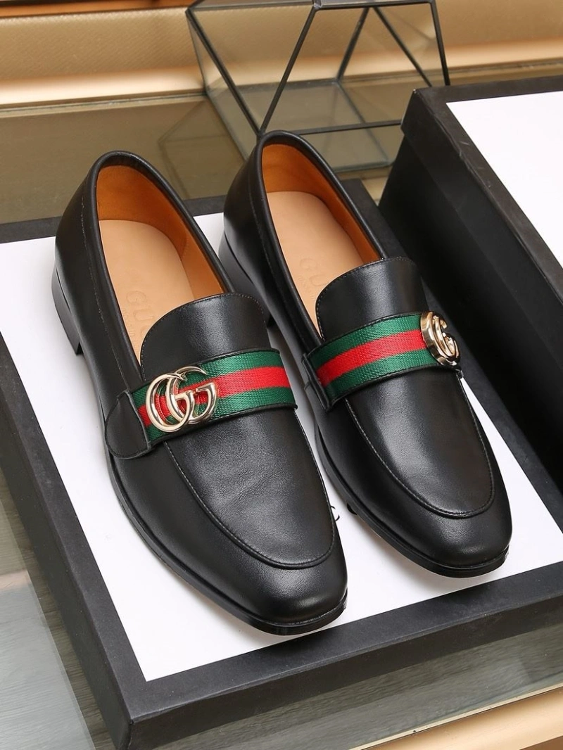 Refined Gxccx Leather Shoes 160308