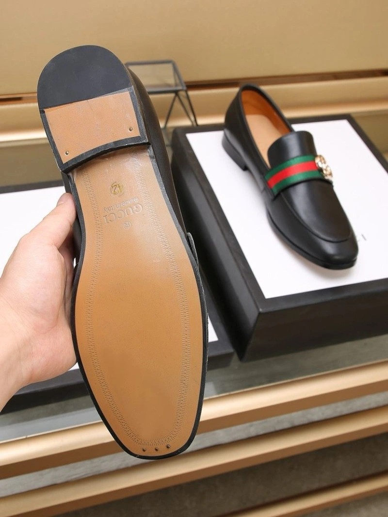 Refined Gxccx Leather Shoes 160308