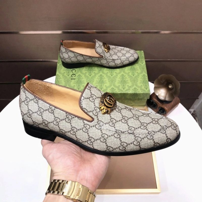 Gxccx Leather Shoes Stylish 160274