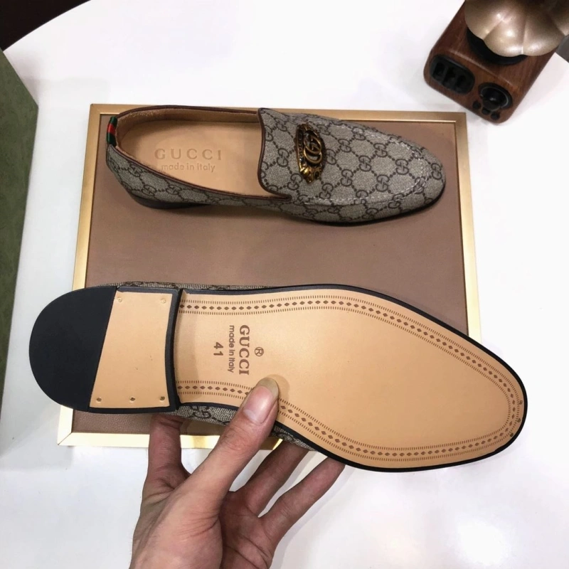 Gxccx Leather Shoes Stylish 160274