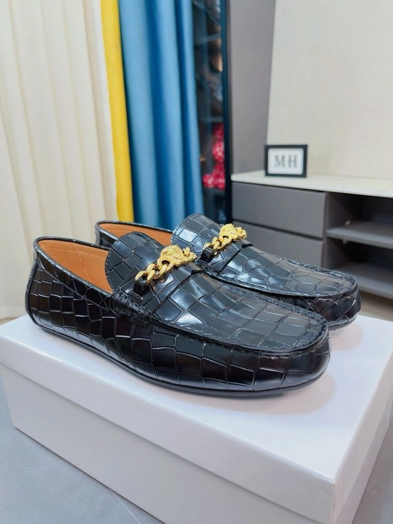 Vibrant Gxvxnchy Leather Shoes 153627