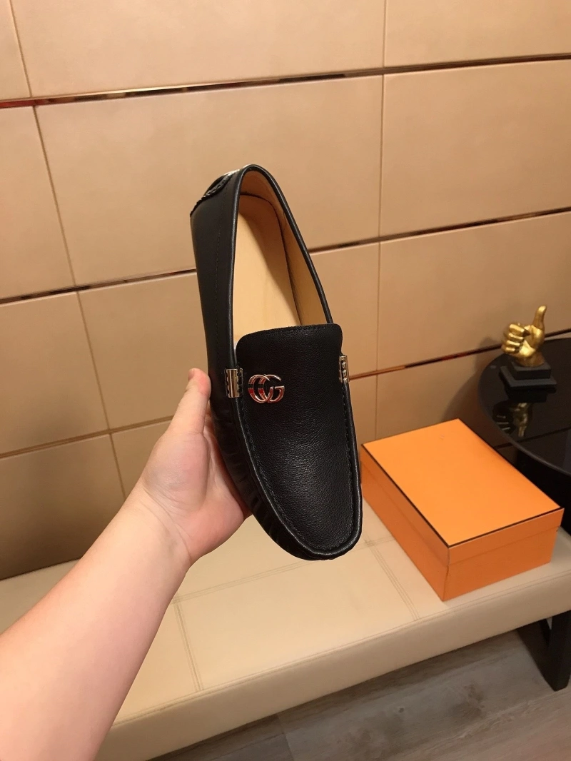 Trendy Gxccx Leather Shoes 160265