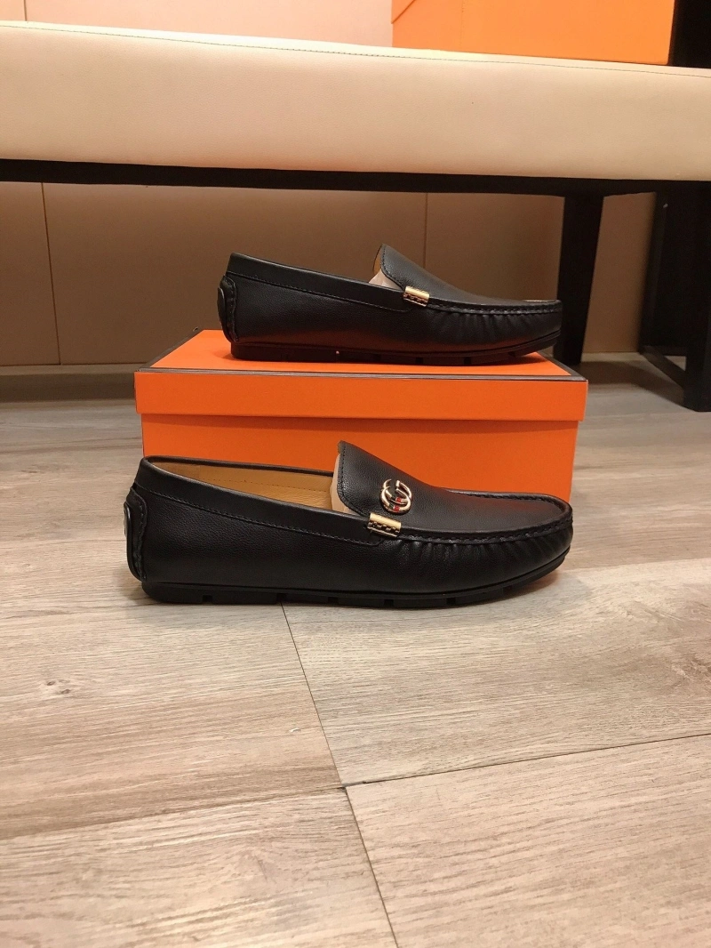 Trendy Gxccx Leather Shoes 160265