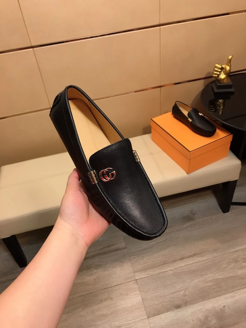 Trendy Gxccx Leather Shoes 160265