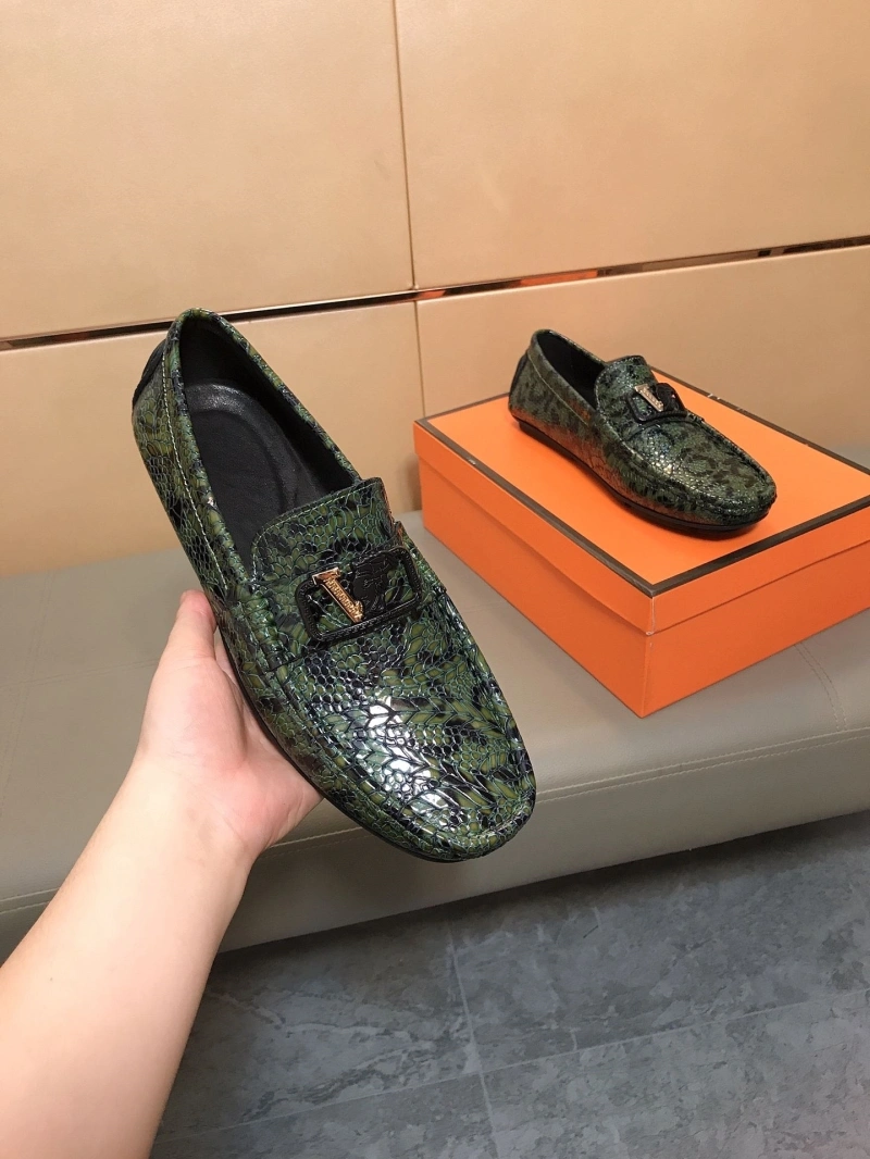 Durable Gxvxnchy Leather Shoes 153615