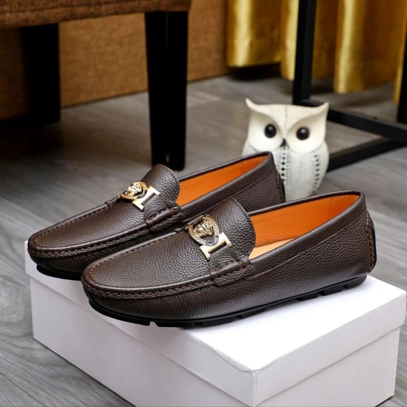 Sleek Gxvxnchy Leather Shoes 153608