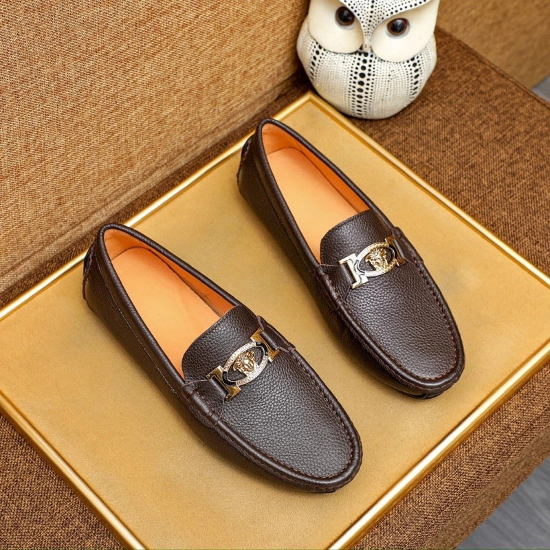 Sleek Gxvxnchy Leather Shoes 153608