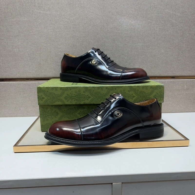 Refined Gxccx Leather Shoes 160232