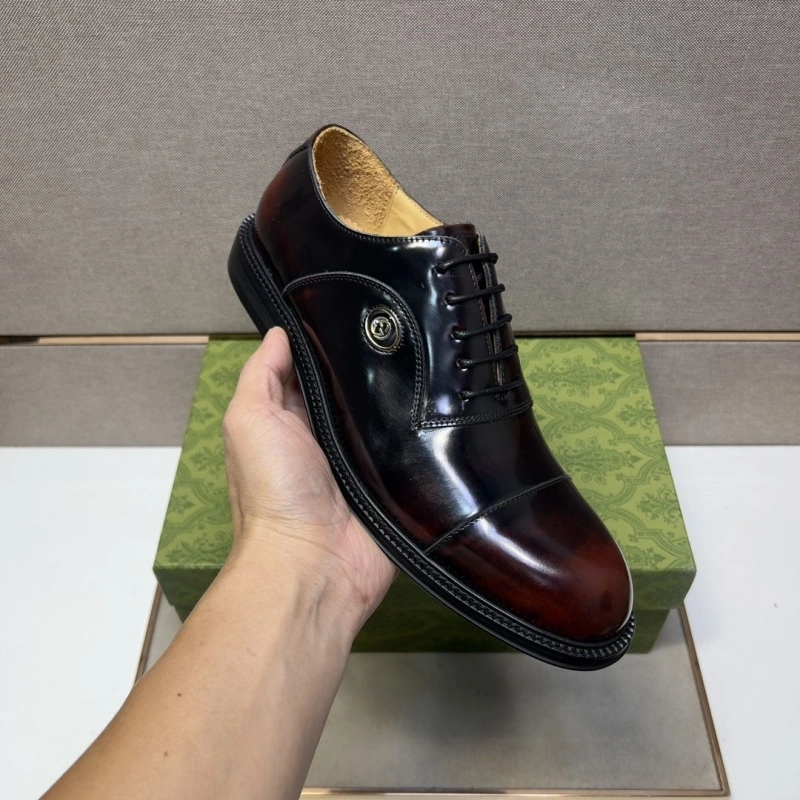 Refined Gxccx Leather Shoes 160232
