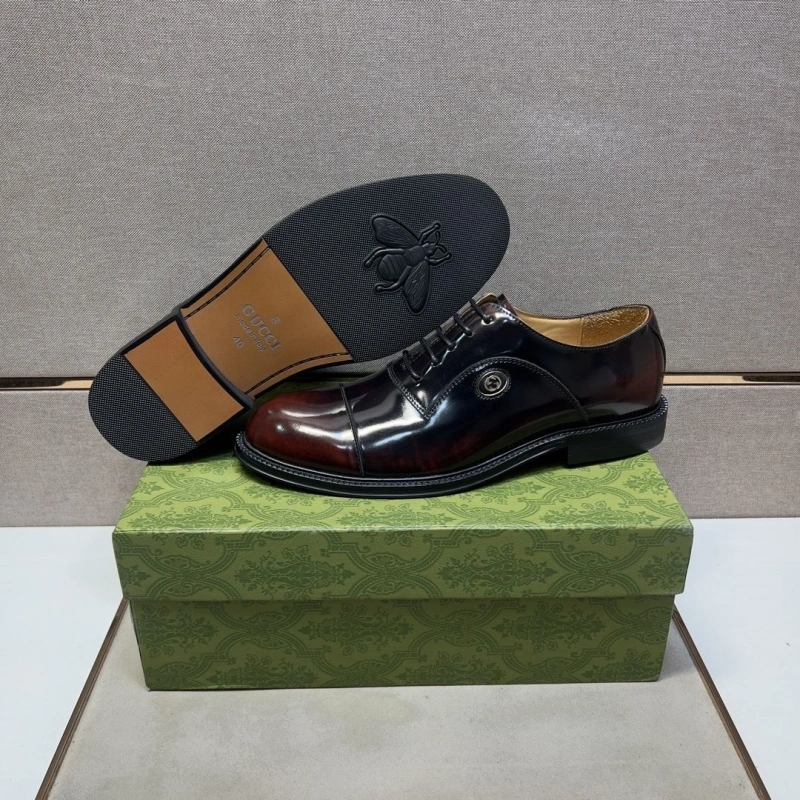 Refined Gxccx Leather Shoes 160232