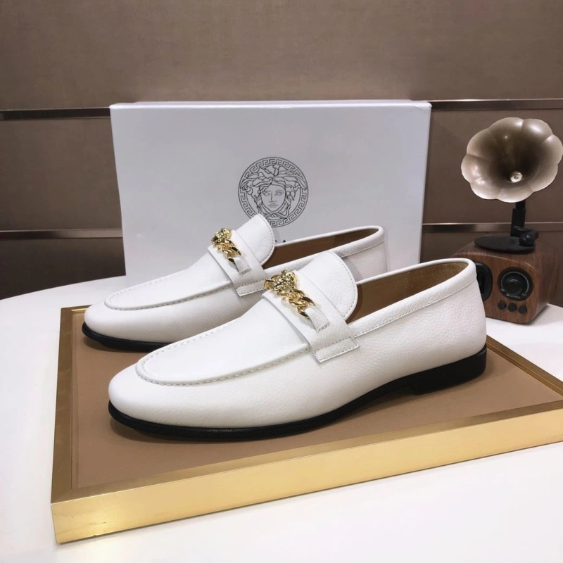 Comfortable Gxvxnchy Leather Shoes 153602