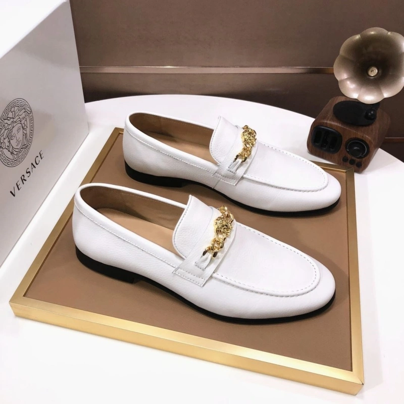 Comfortable Gxvxnchy Leather Shoes 153602