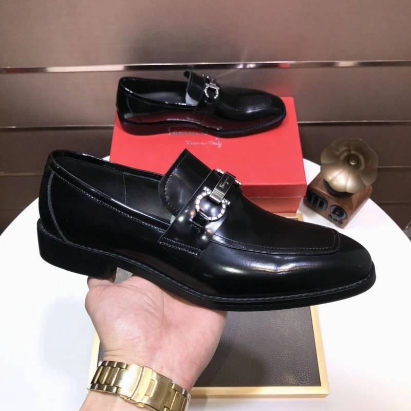 Classic Gxccx Leather Shoes 160196