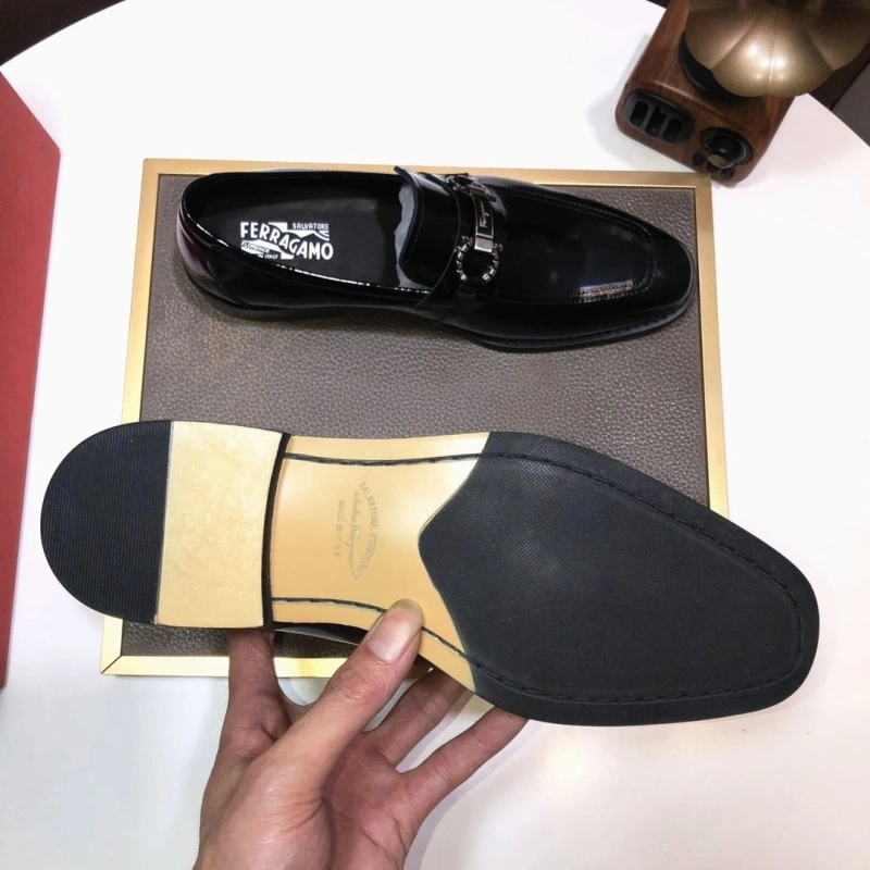 Classic Gxccx Leather Shoes 160196