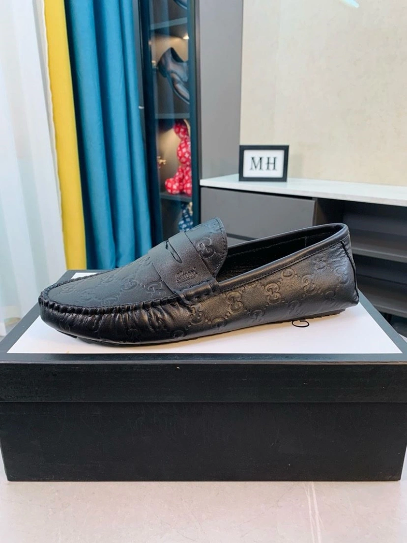 Trendsetting Gxccx Leather Shoes 160195