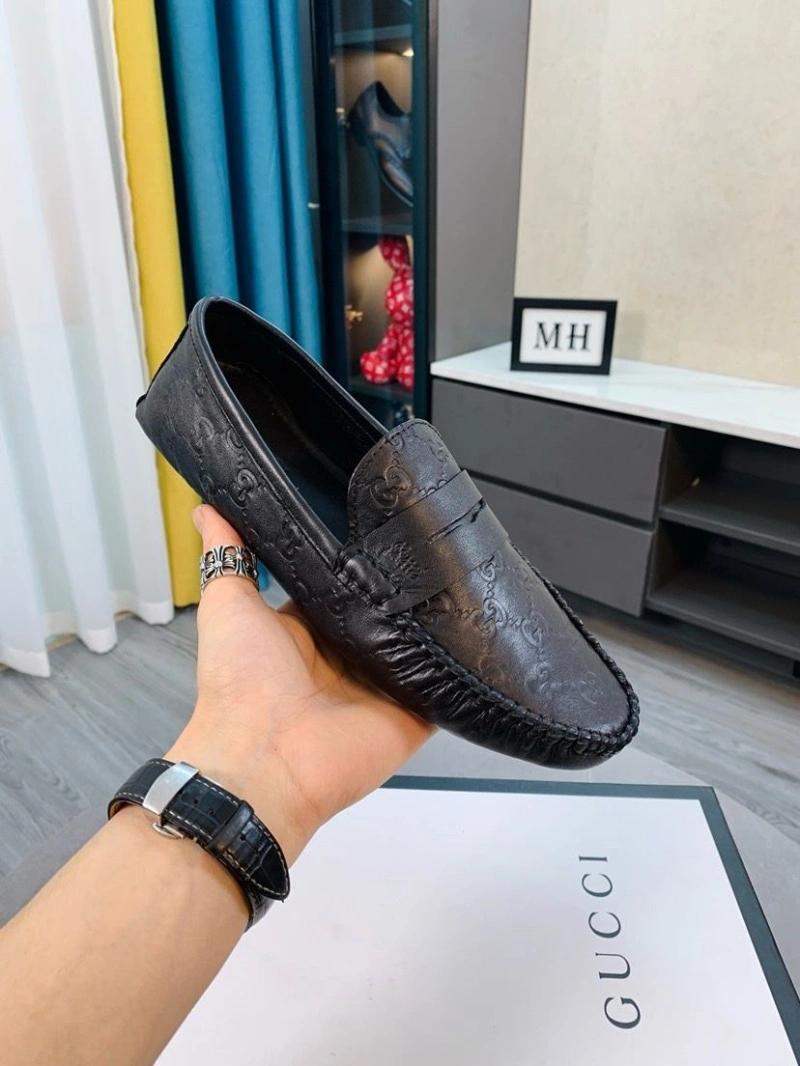 Trendsetting Gxccx Leather Shoes 160195