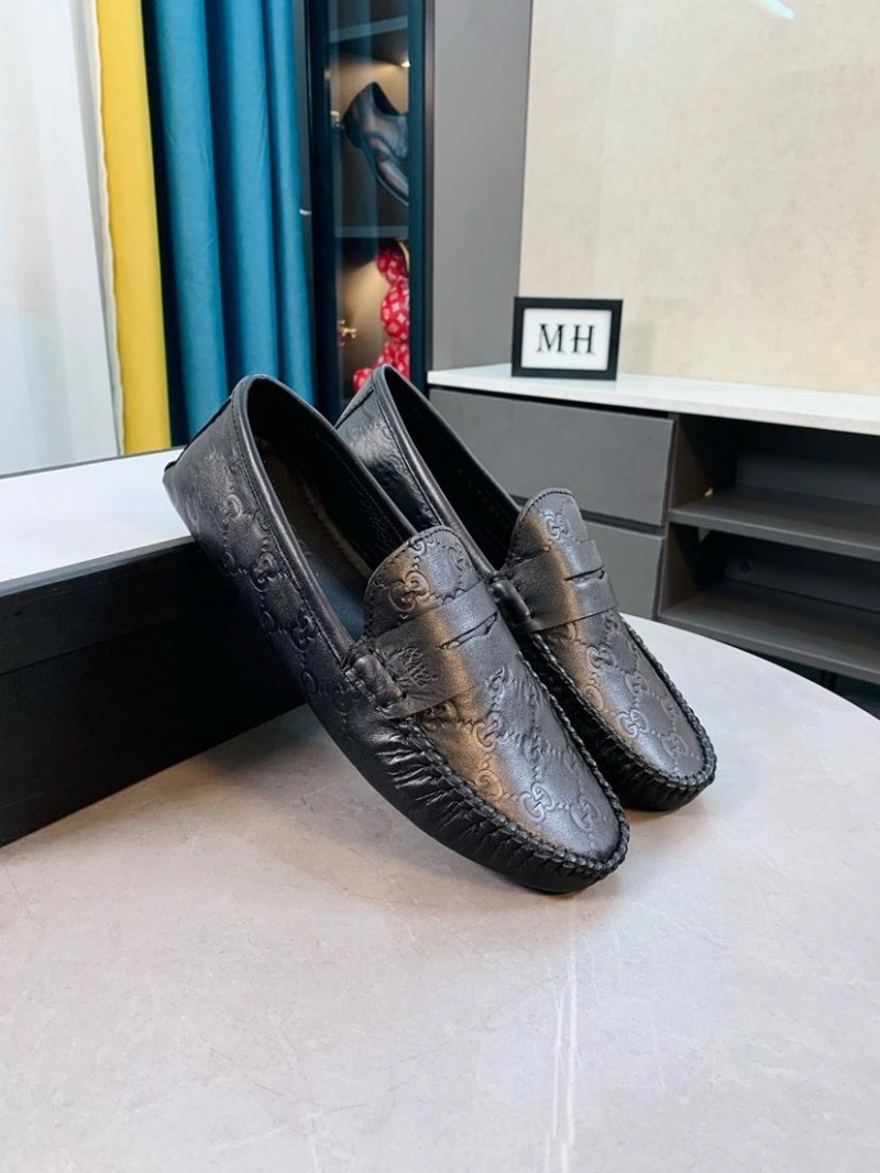 Trendsetting Gxccx Leather Shoes 160195