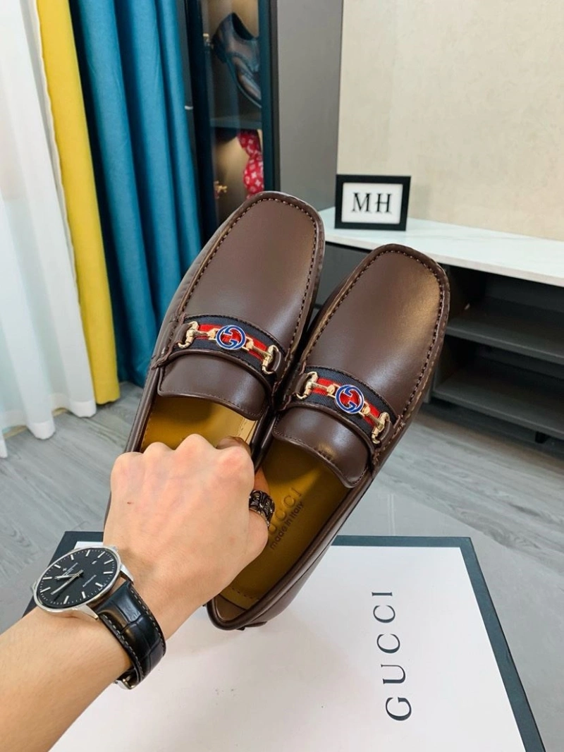 Stylish Gxccx Leather Shoes 160190