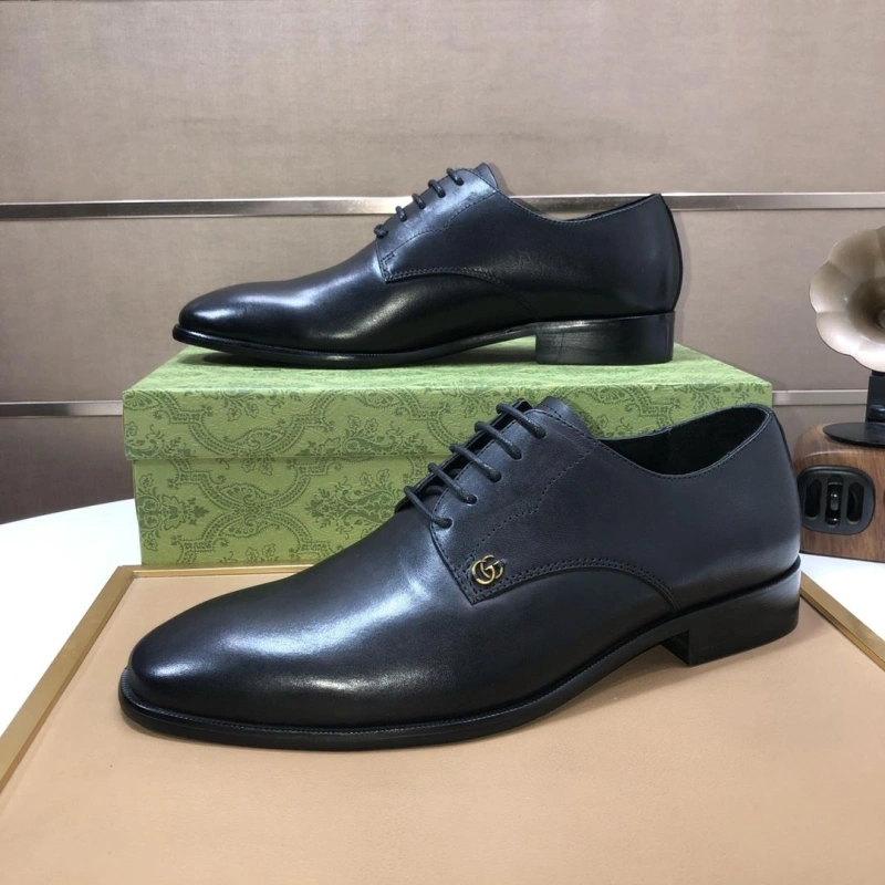 Trendy Gxccx Leather Shoes 160172