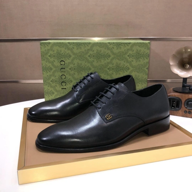 Trendy Gxccx Leather Shoes 160172