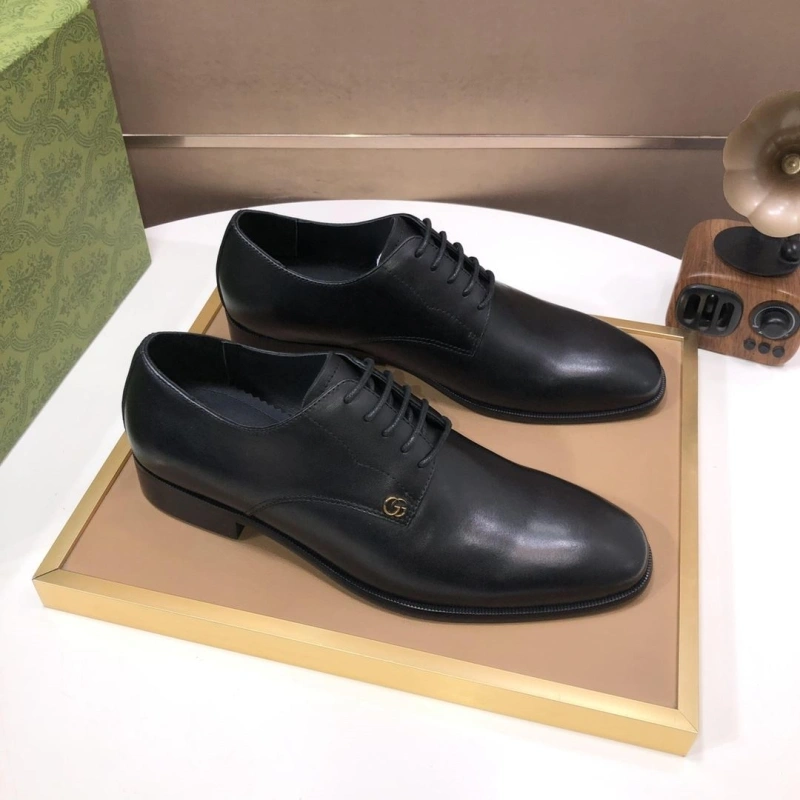 Trendy Gxccx Leather Shoes 160172