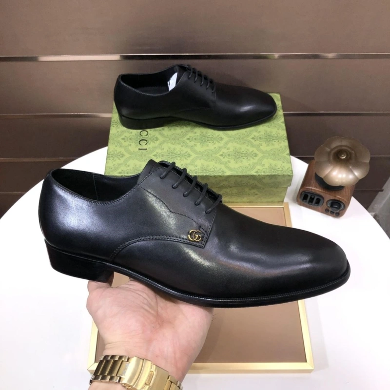 Trendy Gxccx Leather Shoes 160172