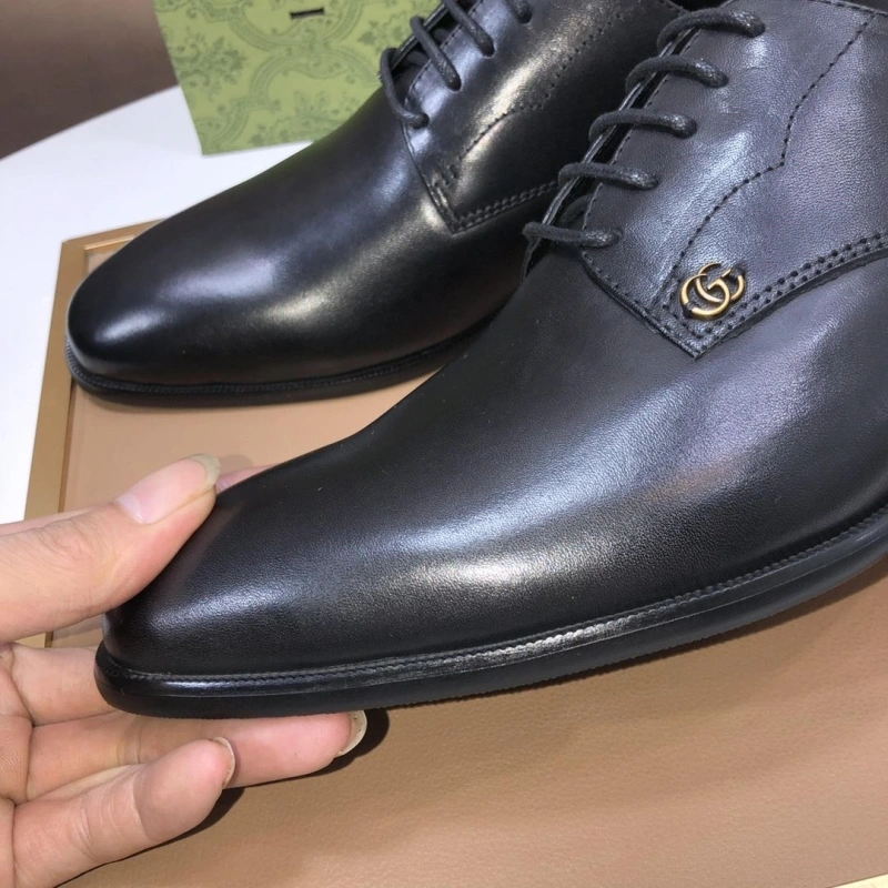 Trendy Gxccx Leather Shoes 160172