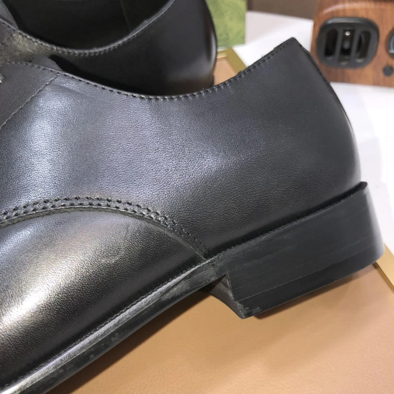 Trendy Gxccx Leather Shoes 160172