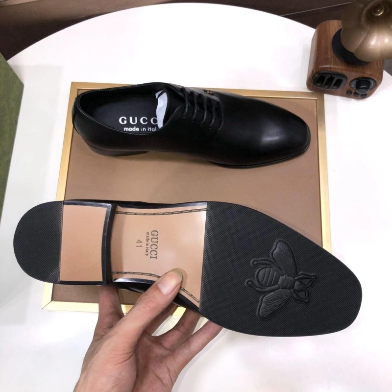 Trendy Gxccx Leather Shoes 160172