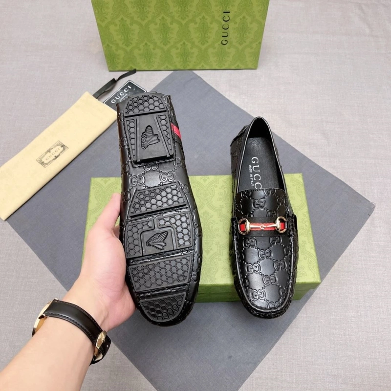 Stylish Gxccx Leather Shoes 160159