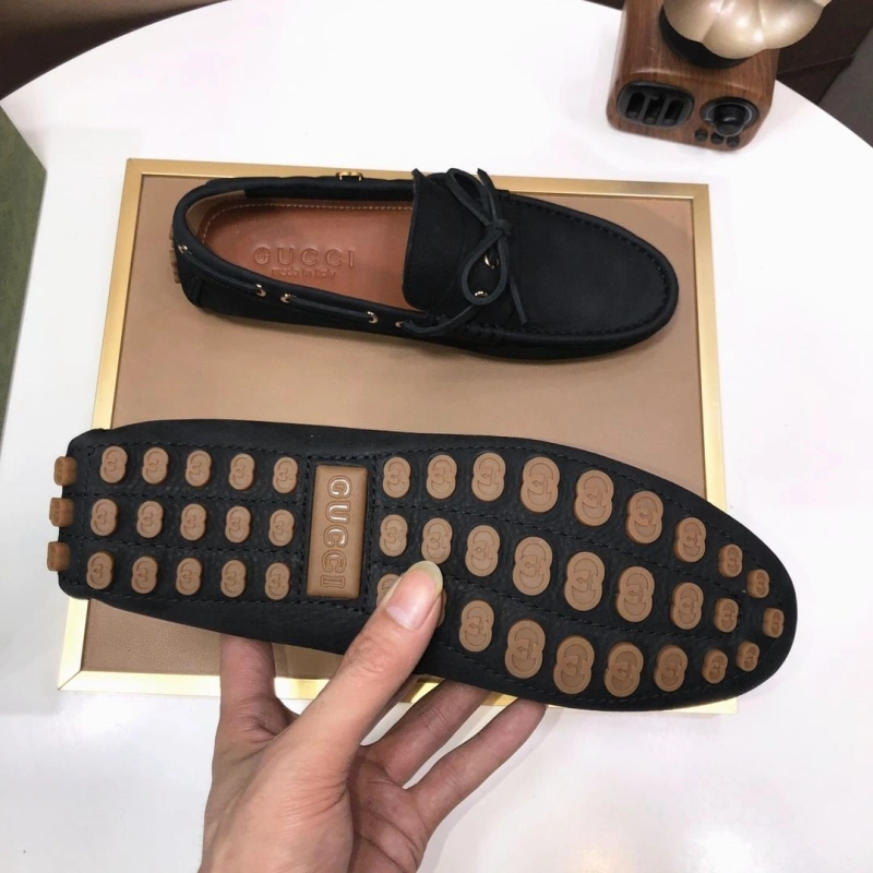 Trendy Gxccx Leather Shoes 160157