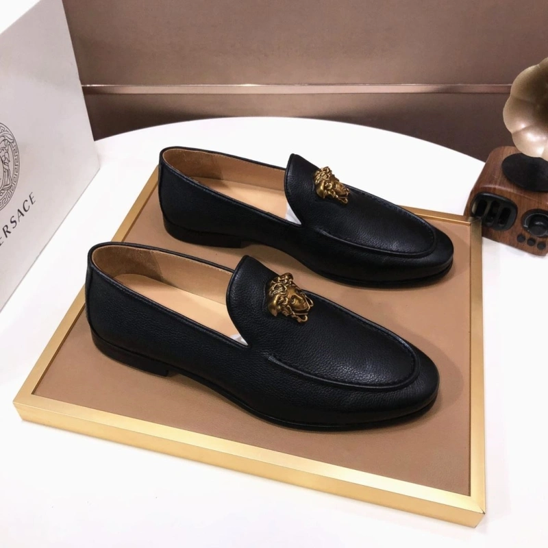 Gxvxnchy Leather Shoes Lightweight 153598