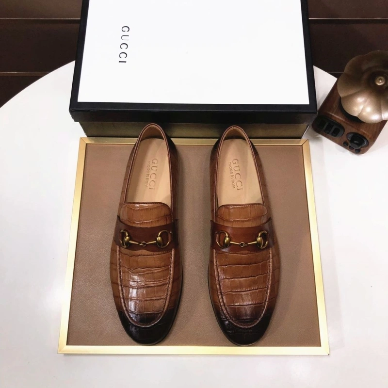 Flexible Gxccx Leather Shoes 160124
