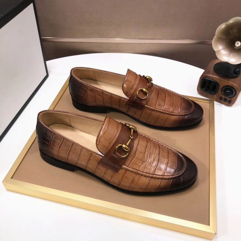 Flexible Gxccx Leather Shoes 160124