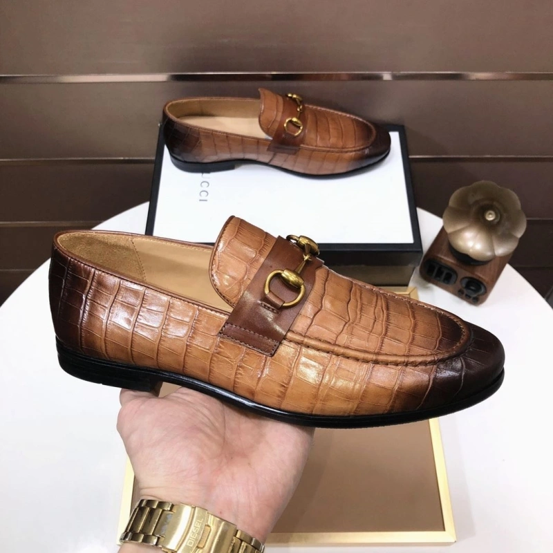 Flexible Gxccx Leather Shoes 160124