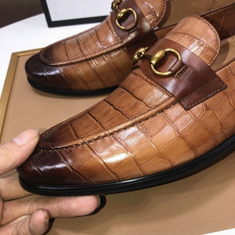 Flexible Gxccx Leather Shoes 160124