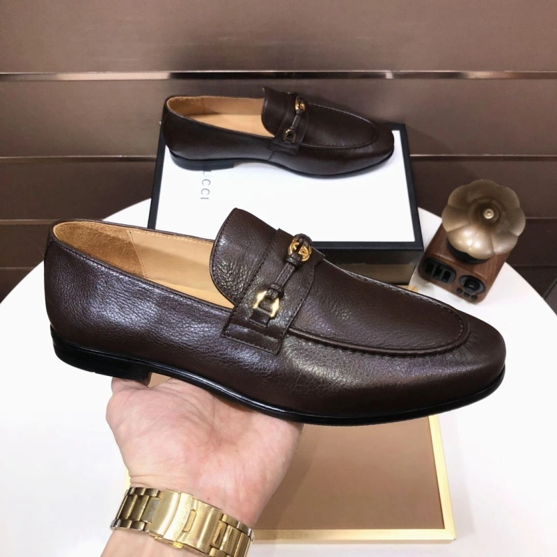 Soft Gxccx Leather Shoes 160118