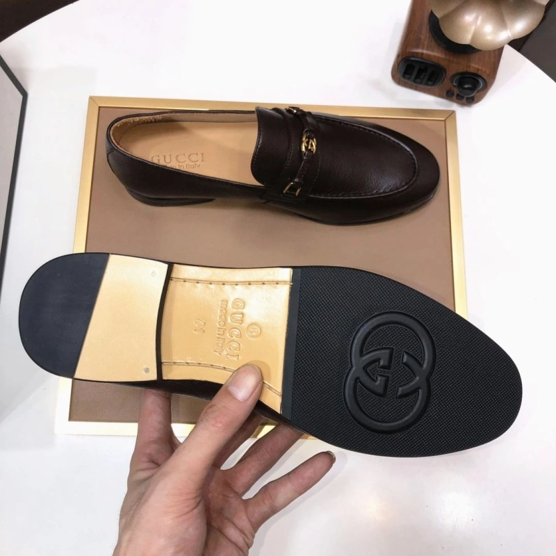 Soft Gxccx Leather Shoes 160118