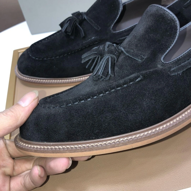 Brxnxllo Cxcxnelli Leather Shoes Durable 113786