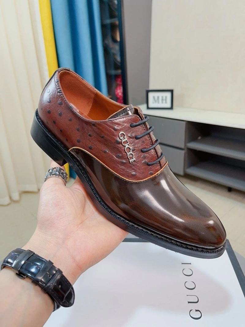 Bright Gxccx Leather Shoes 160116