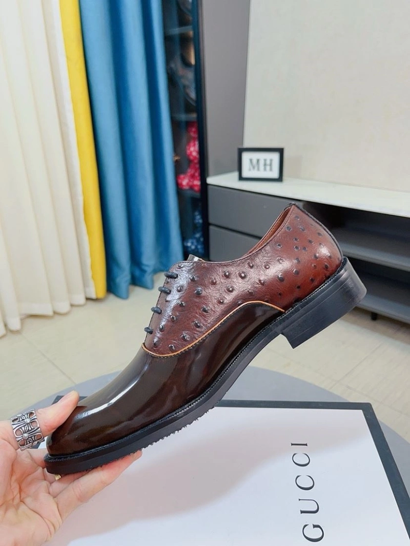 Bright Gxccx Leather Shoes 160116