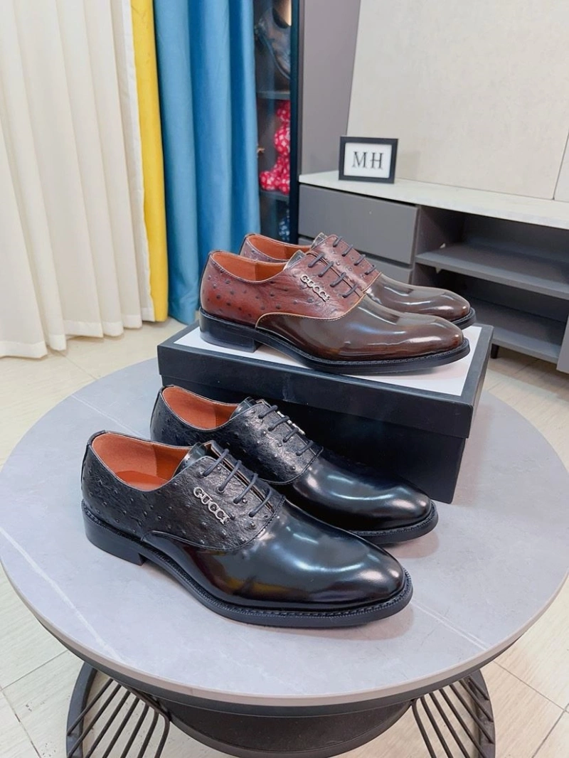 Bright Gxccx Leather Shoes 160116
