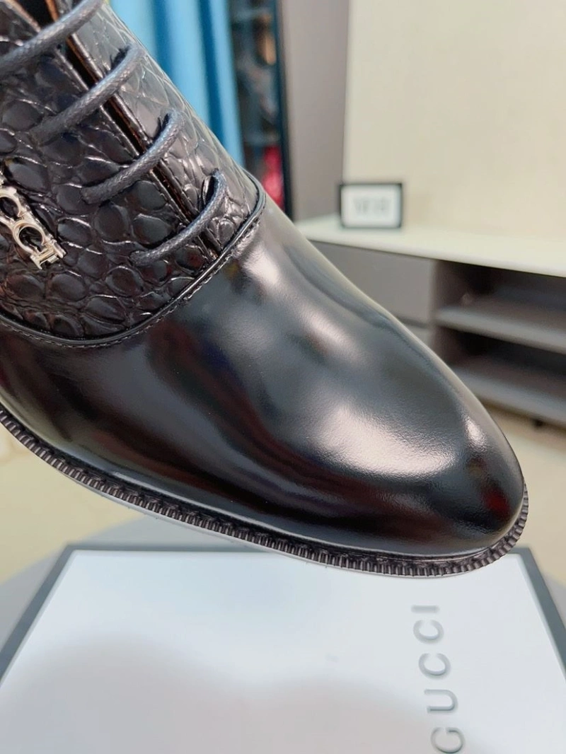 Gxccx Leather Shoes Trendsetting 160113