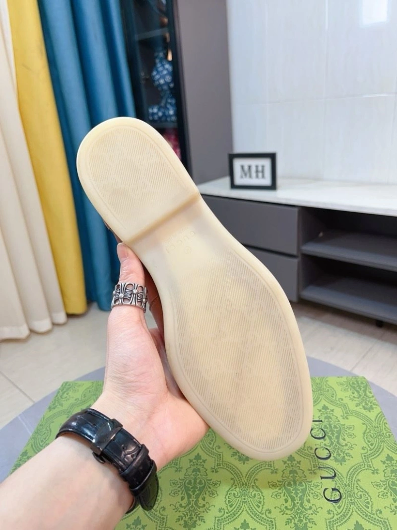 Gxccx Leather Shoes Bright 160110