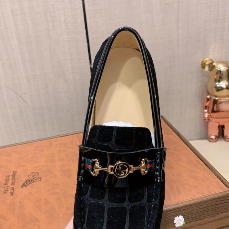 Elegant Gxccx Leather Shoes 160092