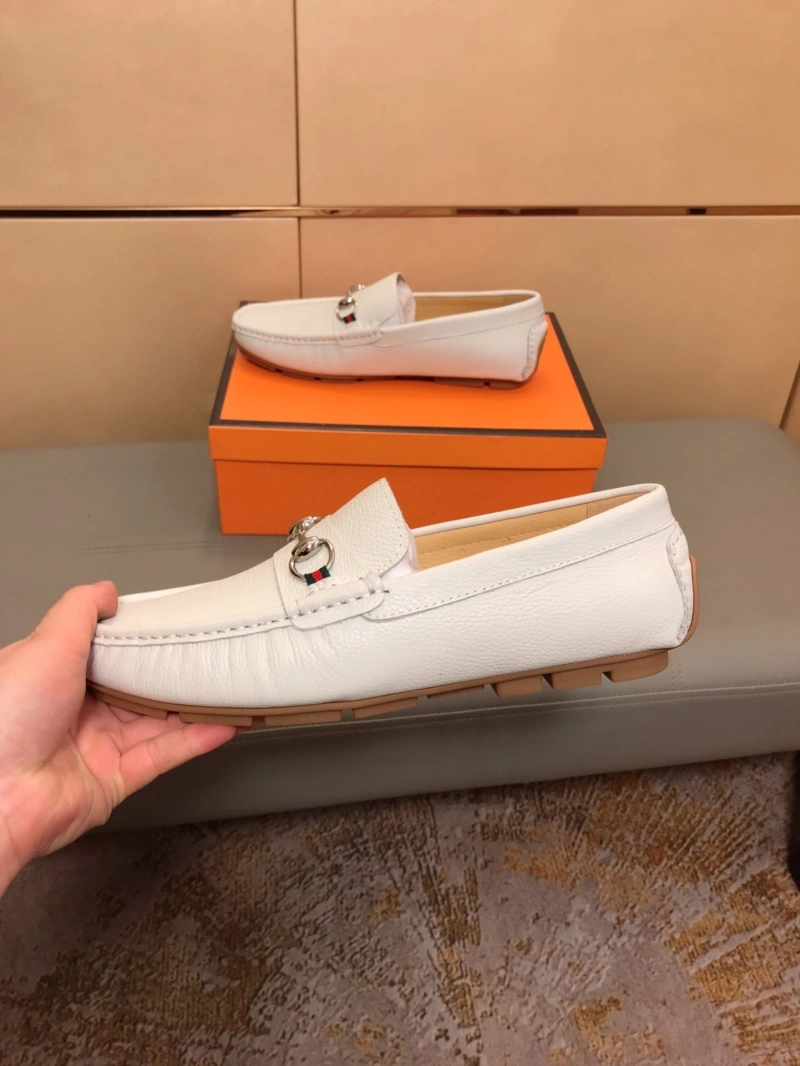 Elegant Gxccx Leather Shoes 160090
