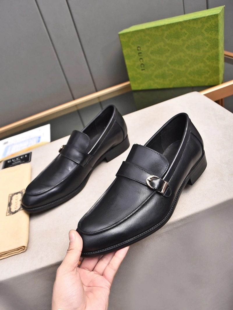 Elegant Gxccx Leather Shoes 160084