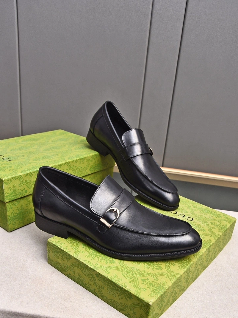 Elegant Gxccx Leather Shoes 160084