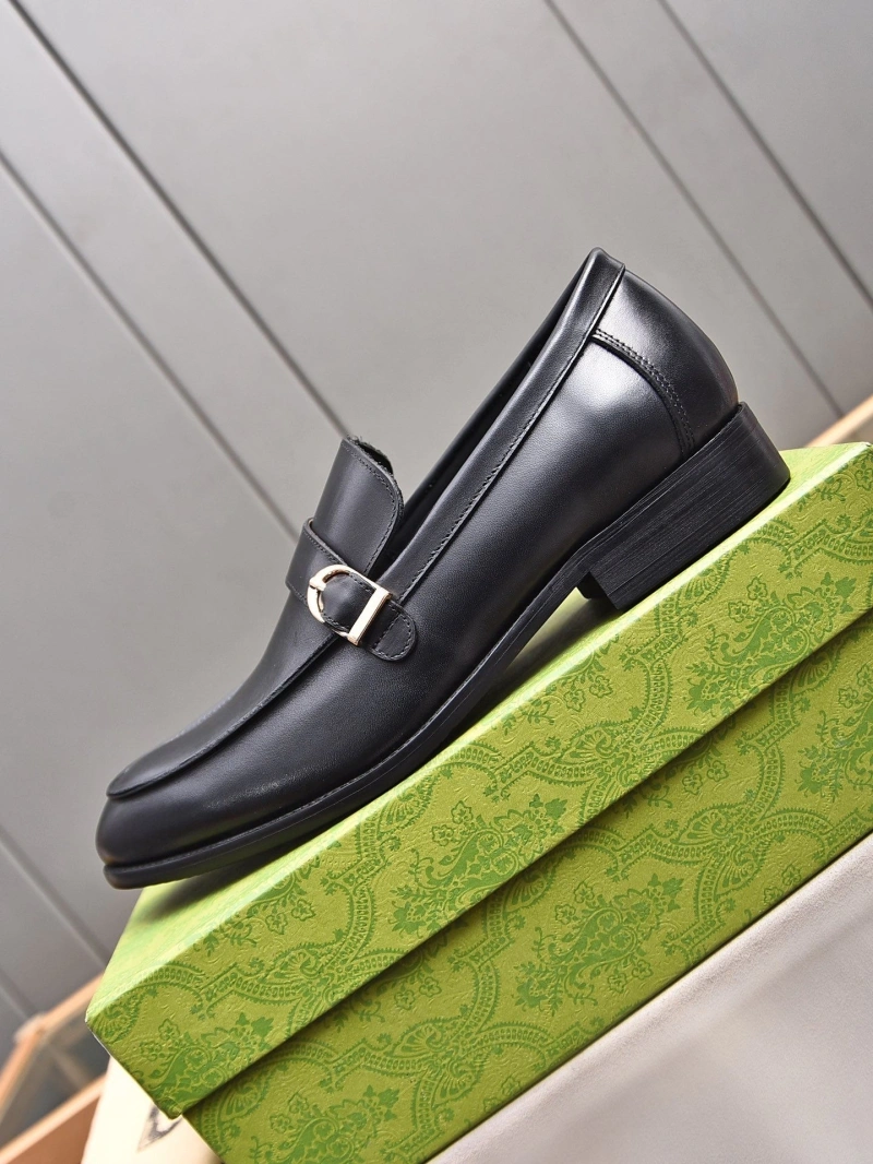 Elegant Gxccx Leather Shoes 160084