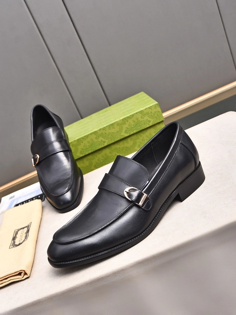 Elegant Gxccx Leather Shoes 160084